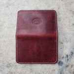 Business Card Holder (Ox-Blood Oil-Tan)