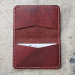 Business Card Holder (Ox-Blood Oil-Tan)