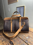 Stockyards Overnight Bag (Gunslinger- Dark Brown Body/Tobacco Trim)