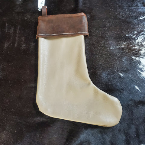 Sand and Brown Stocking