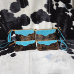 Wristlet Purse Bag (Brindle HoH)